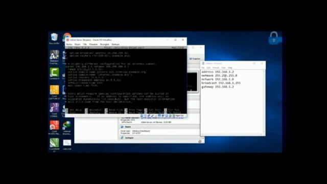 Instal dan konfigurasi DHCP server Debian 8 смотреть онлайн