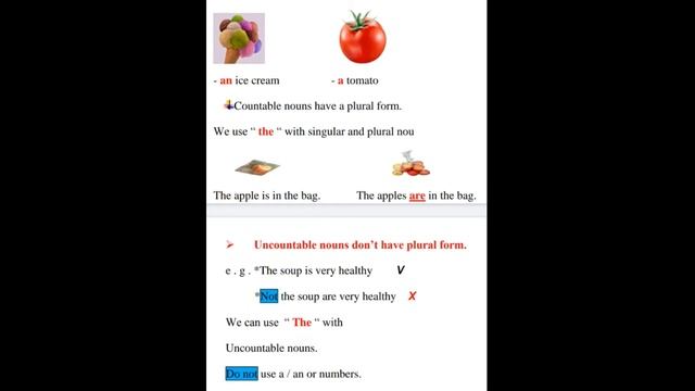 Countbale and Uncountbale nouns смотреть онлайн