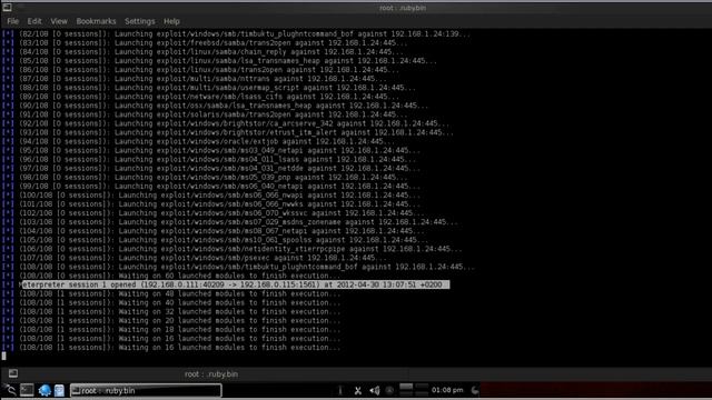 13 EXERCISE Transport Layer Attack using METASPLOIT part 2 смотреть онлайн
