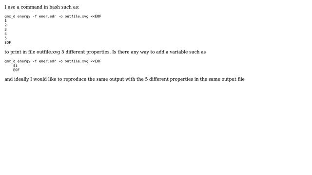 Unix & Linux: ＜＜EOF specify a variable смотреть онлайн