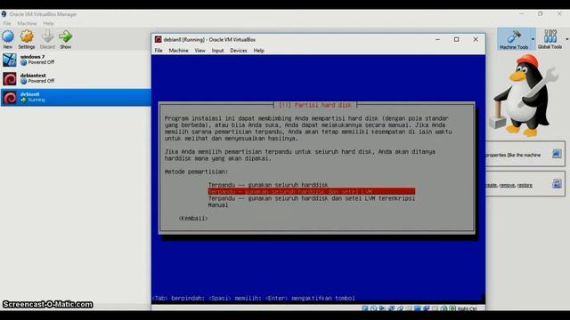 Instalasi Debian pada Virtual Box смотреть онлайн