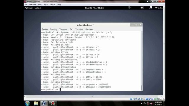 Instalasi SNMP dan MRTG смотреть онлайн