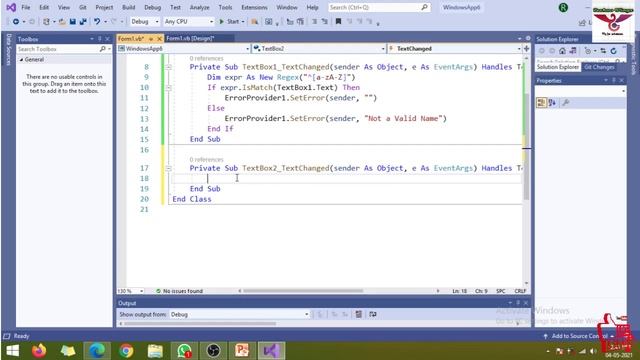 Lecture 11 | Regular Expression | Error Provider| Validation | Form | Desktop Application | Hindi смотреть онлайн