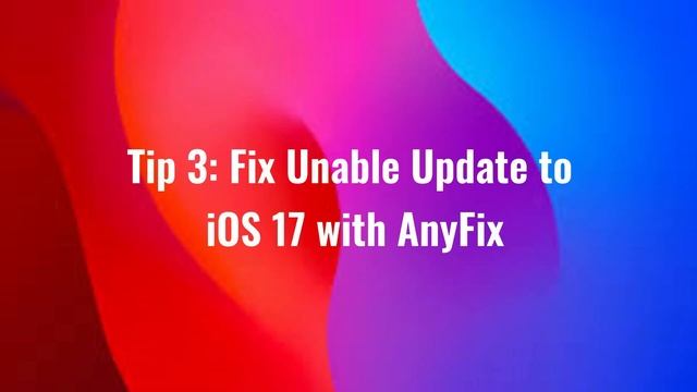 Unable to Check for Update? How to Fix iPhone/iPad Won't Update to iOS 17 смотреть онлайн