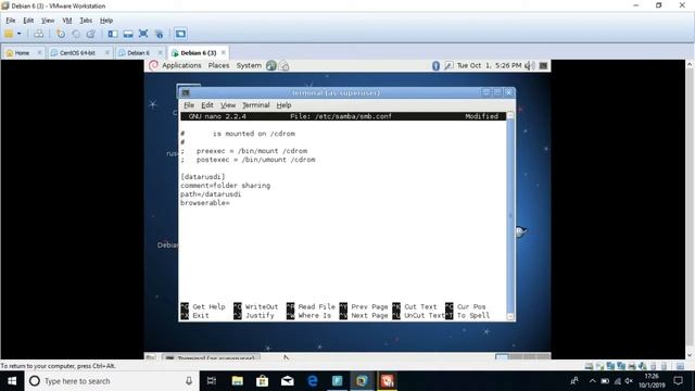 Samba Server Debian 6 Menggunakan VMware смотреть онлайн