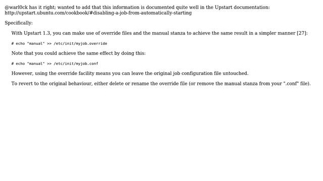 Unix & Linux: Ubuntu12.04: How to disable a daemon process at startup (7 Solutions!!) смотреть онлайн