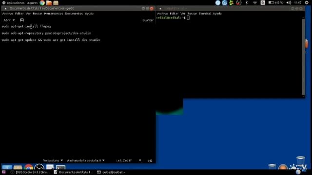 Como Descargar OBS para ubuntu,FACIL!! смотреть онлайн