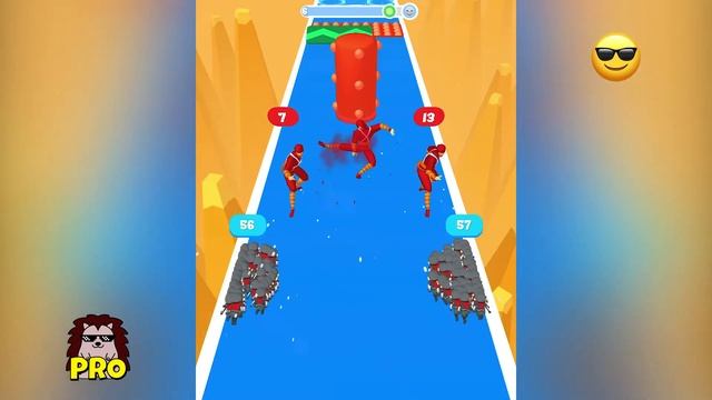 🤢 NOOB vs 😎 PRO vs 😈 HACKER - Split Crowd Run | Download App Store APK смотреть онлайн