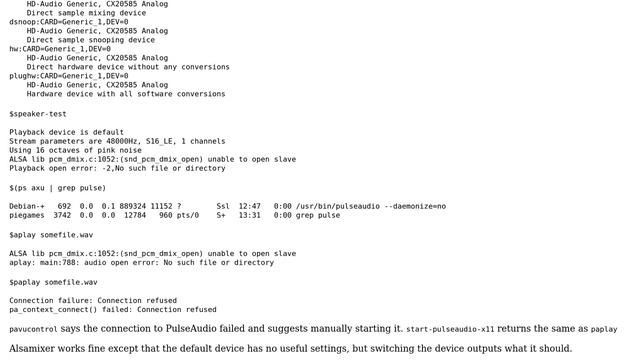 Unix & Linux: Sound not working when mounting on /home смотреть онлайн