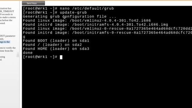 Grub Timout Setting “kali Linux” смотреть онлайн