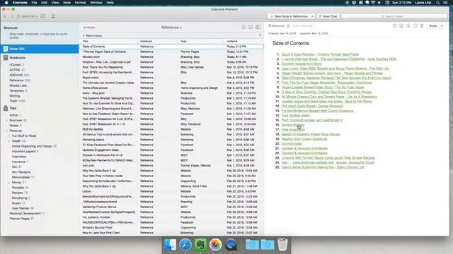 How to create a Table of Contents in Evernote смотреть онлайн