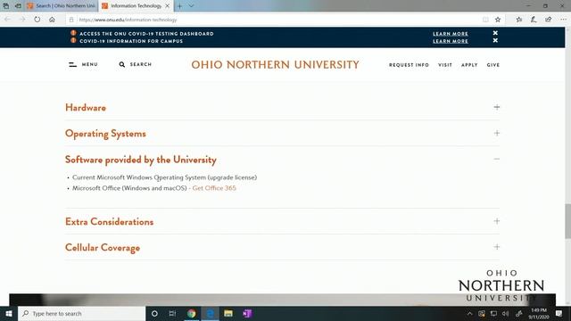 ONU I.T. | Downloading Microsoft 365 on Windows 10 смотреть онлайн