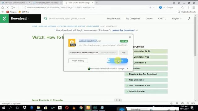 How to use iobit Uninstaller ? with serial key in ( Urdu / Hindi смотреть онлайн