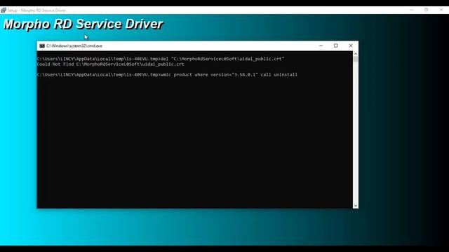 Morpho Driver Install E2,E3 Complete Process смотреть онлайн