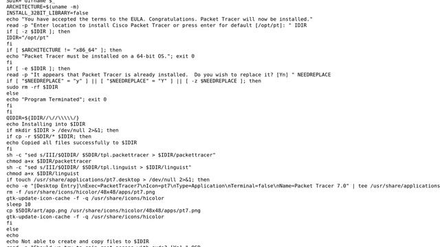 Ubuntu: "Not able to gain root access with sudo" while installing Cisco Packet Tracer 7.0 смотреть онлайн