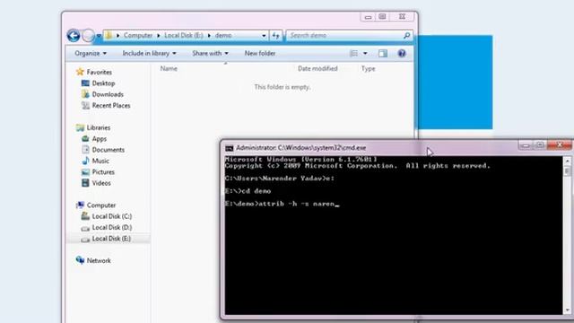 show hide files in windows by narender yadav смотреть онлайн