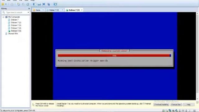 Tutorial install debian dengan VMWARE смотреть онлайн