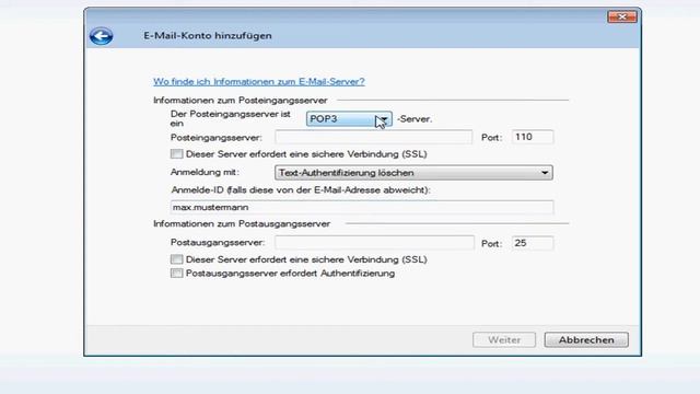 Kabelmail Tutorial IMAP Windows Live Mail смотреть онлайн