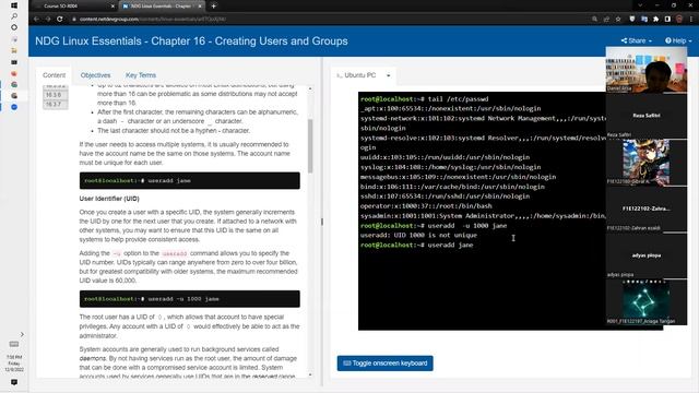 Creating Users & Groups - Linux Essentials смотреть онлайн