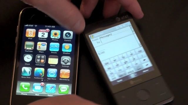 iPhone v. Windows Mobile (Touchscreen Wars) смотреть онлайн