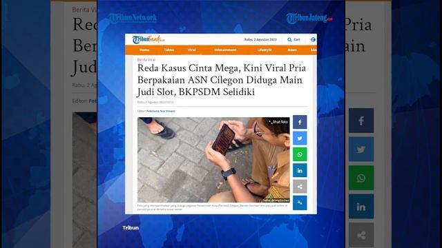 Seusai Cinta Mega, Kini Viral ASN Pemkot Cilegon Main Judi Slot смотреть онлайн