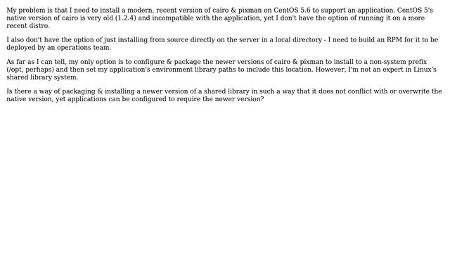 DevOps & SysAdmins: Multiple versions of a shared library on CentOS смотреть онлайн