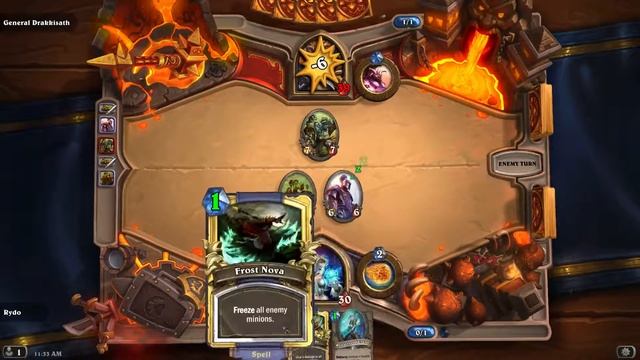 Blackrock Mountain #12 General Drakkisath [Hearthstone] (1080p 60fps) смотреть онлайн