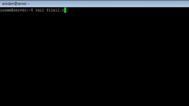 Linux - tail Command - w3resource смотреть онлайн