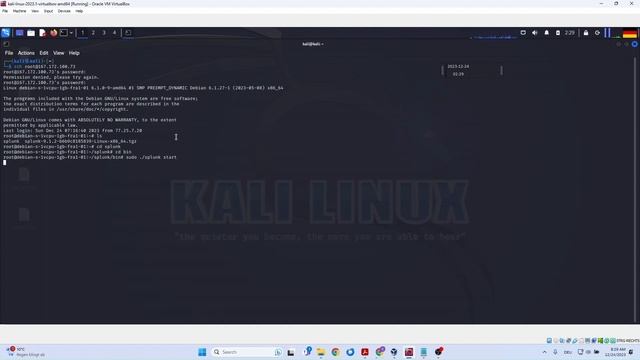 2 - SSH CONNECTION TO DEBIAN VM смотреть онлайн