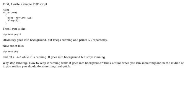 Unix & Linux: Explanation for background tasks on bash смотреть онлайн