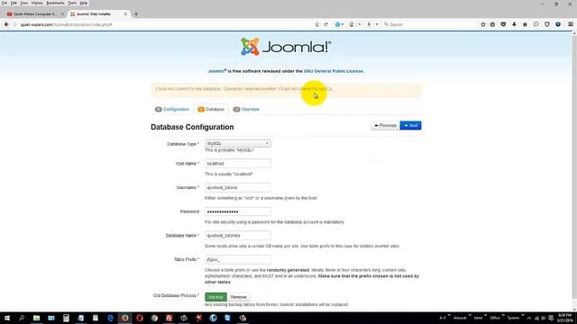 installing and configuring joomla смотреть онлайн