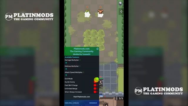 King God Castle MEGA MOD Menu APK | Damage, Defense, Speed, GodMode, Skill, Merge, Silver смотреть онлайн