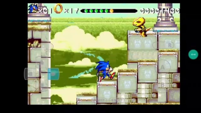 Sonic 3 Fighter Sonic gba hack android emulador Gameplay смотреть онлайн