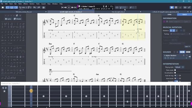 Guitar Pro Demo смотреть онлайн