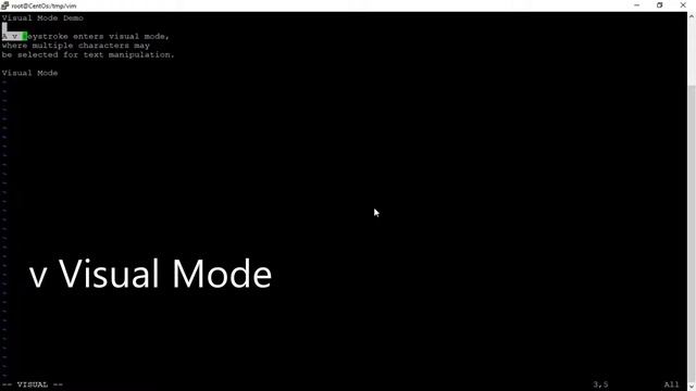Editing Text Files With Vim [Linux] смотреть онлайн