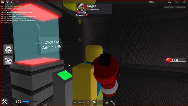 How To Get Free Admin Knife In Roblox (not Clickbait)