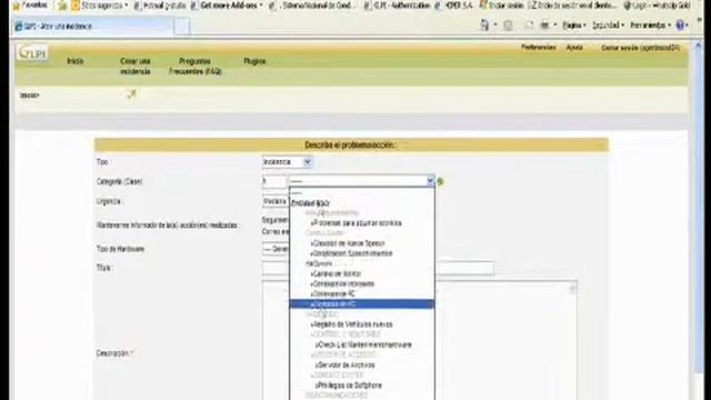USO DEL GLPI смотреть онлайн