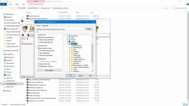 How to install and activate BLENDER addons easy - Building addon installation in blender смотреть онлайн