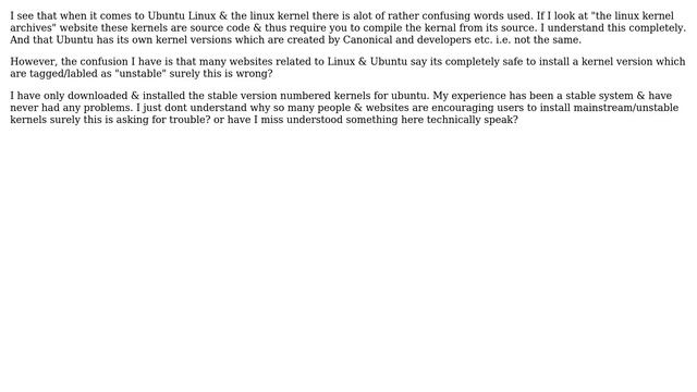 Ubuntu: Ubuntu & Linux Kernel Confusion смотреть онлайн