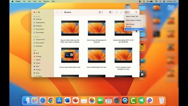 How to Enable & Disable Icon Preview in MacBook смотреть онлайн