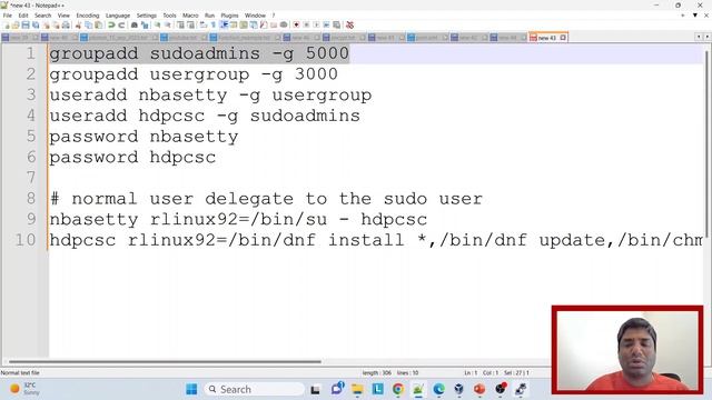 linux admin tasks | sudoers | standard user delegate to sudo user | groups and users смотреть онлайн