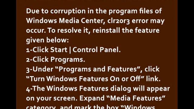 CLR20R3 ERROR смотреть онлайн