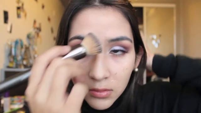 Soft Smokey Purple & Silver Eyes Makeup Tutorial | Drugstore Products | Jaclyn Hill Palette смотреть онлайн