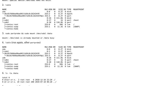 DevOps & SysAdmins: RAID partition cannot be mounted, not assigned partition number, after reboot смотреть онлайн