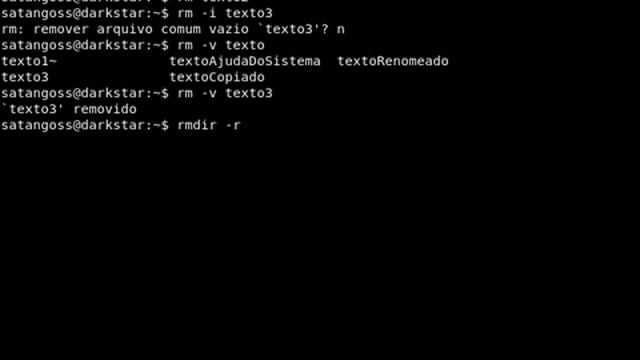 Aula 15 linux Comando para manipulação de arquivos 2 rm, rmdir, ln смотреть онлайн