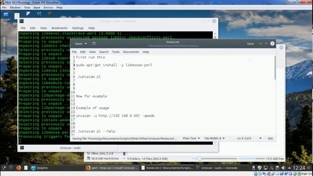 Installing Moose Library For UniScan On Linux Mint смотреть онлайн