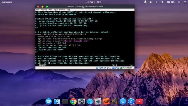 #.5 Tutorial install dan Konfigurasi DHCP server di Debian 9.3 смотреть онлайн
