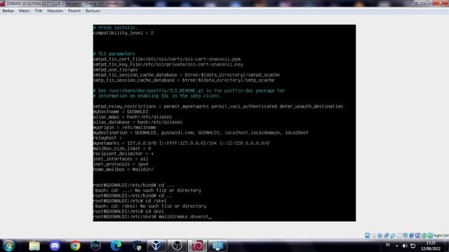 Konfigurasi Mail Server Debian 10 смотреть онлайн