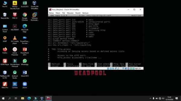 Tutorial Install Proxy Server (Squid) Debian 6