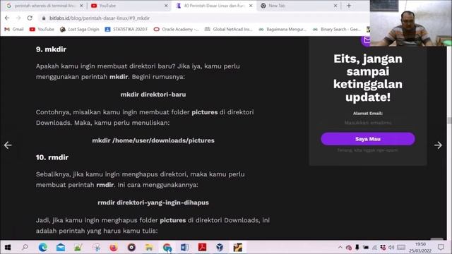 Tugas 1 - Perintah Dasar Linux смотреть онлайн